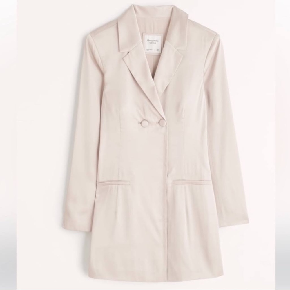 Abercrombie Satin Blazer Dress NWT